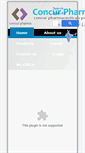 Mobile Screenshot of concurpharma.com
